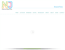 Tablet Screenshot of njcreativedirection.com